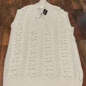 White sweater